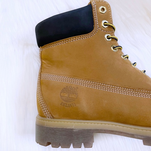 Timberland Men’s Heritage 45th Anniversary 6” Premium Waterproof Boots Wide Size - Picture 7 of 8